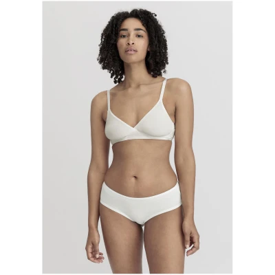 hessnatur Damen Triangel BH bügellos PURE SENSE aus TENCEL™ Modal - weiß - Größe 70A