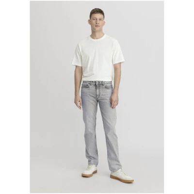 hessnatur Herren Jeans BEN Regular Straight aus Bio-Denim - grau - Größe 30/32