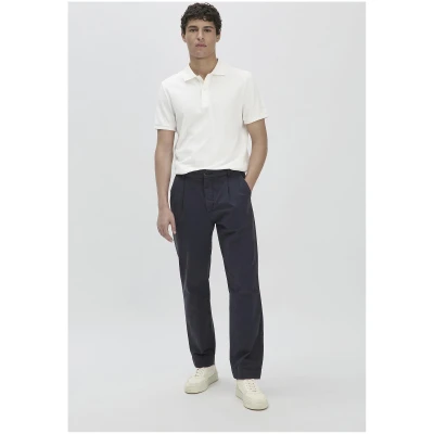 hessnatur Herren Piqué Polo Regular aus Bio-Baumwolle - weiß - Größe 46