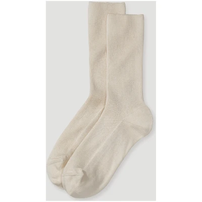 hessnatur Socken im 2er-Pack aus Bio-Baumwolle - natur - Größe 36/37