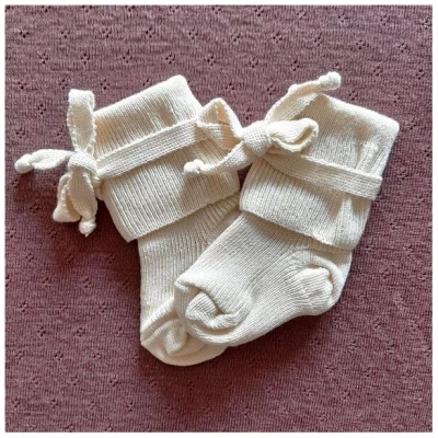 hirsch natur Baby Socken bio Baumwolle