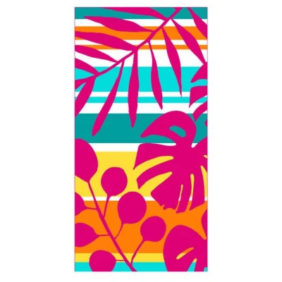 jilda-tex Summer Strandtuch 90x180cm aus 100% Bio-Baumwolle, verschiedene Designs