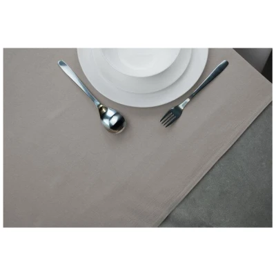 jilda-tex Tischläufer Renforce 100% Bio-Baumwolle Uni 50x160cm