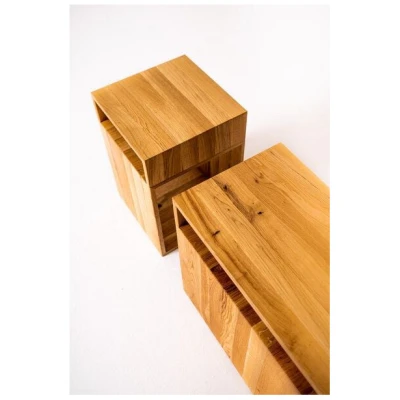 kleiderleiter_de Beistelltisch BETA aus Holz (Eiche) von Kleiderleiter.de