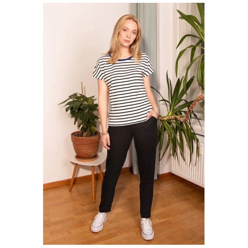 l'amour est bleu Damenhose Modell Rita aus Tencel