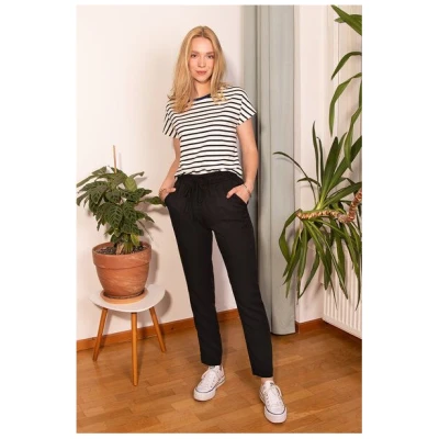 l'amour est bleu Damenhose Modell Rita aus Tencel