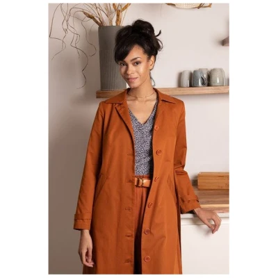 l'amour est bleu Trenchcoat Modell Vera