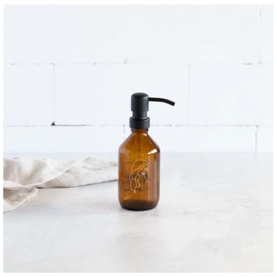 little bee fresh Seifenspender 250ml Braunglas