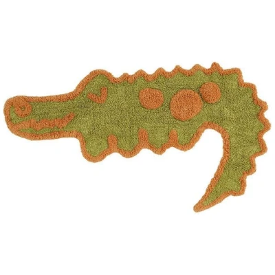 liv interior Flauschiger Teppich CROC