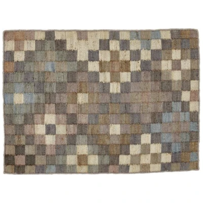 liv interior Jute Teppich MATRIX