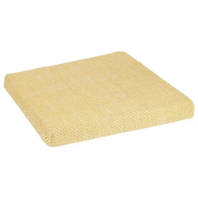 liv interior Recyceltes In-/Outdoor Stuhlkissen HERRINGBONE