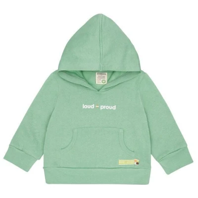 loud + proud Babys & Kinder Hoodie aus weichem Sweat-Material, GOTS-zertifiziert