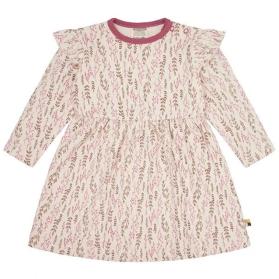 loud + proud Babys & Kinder Kleid Interlock mit Druck, GOTS-zertifiziert