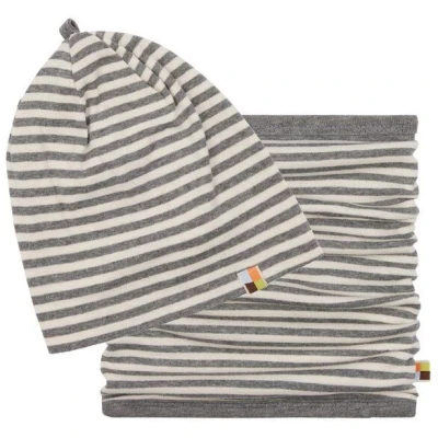 loud + proud Babys & Kinder, Set Mütze + Schlauchschal, GOTS-zertifiziert
