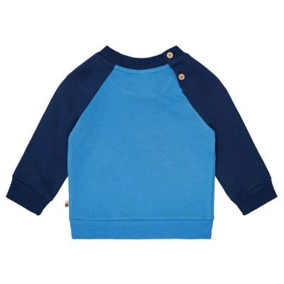 loud + proud Babys & Kinder Sweatshirt mit Raglanärmeln, GOTS-zertifiziert