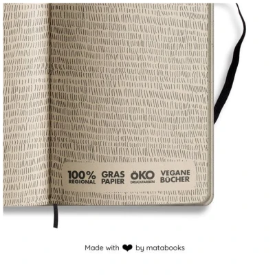 matabooks® Nachhaltiger A5 Kalender/Jahresplaner - Samaya 2025 Farbe: Nature M (DE/EN)