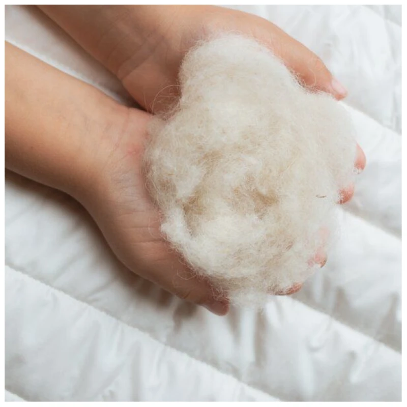 murmunto organics Bettdecke aus Bio-Schurwolle (kbT) GOTS "Woolly Wonder Cover"