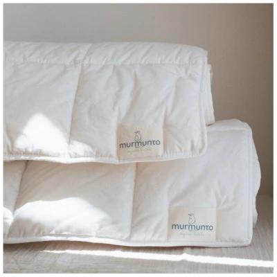 murmunto organics Bettdecke aus Bio-Schurwolle (kbT) GOTS "Woolly Wonder Cover"