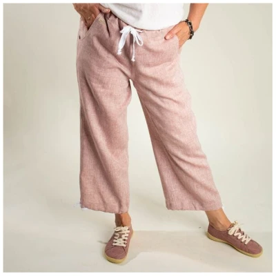 nahtur-design Leinen-Sommerhose 100% Bioleinen