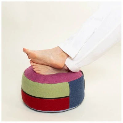 nahtur-design Yogakissen, Sitzkissen aus reiner Schurwolle mit Dinkelspelzfüllung