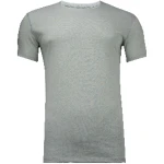 nice to meet me Herren vegan Core T-Shirt Grau Melange