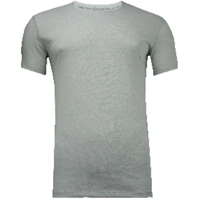 nice to meet me Herren vegan Core T-Shirt Grau Melange