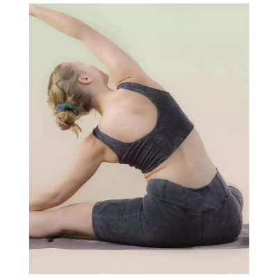 nice to meet me Reversible Crop Tank aus weicher Biobaumwolle