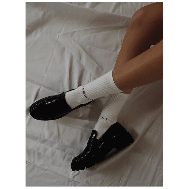 noemvri fashion label 2er Pack Logo Tennissocken
