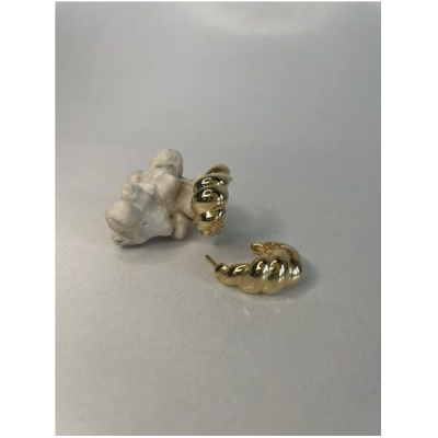 noemvri fashion label Croissant Creolen big