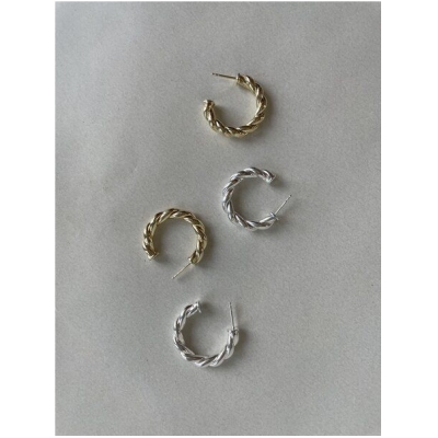 noemvri fashion label Mia Creolen small