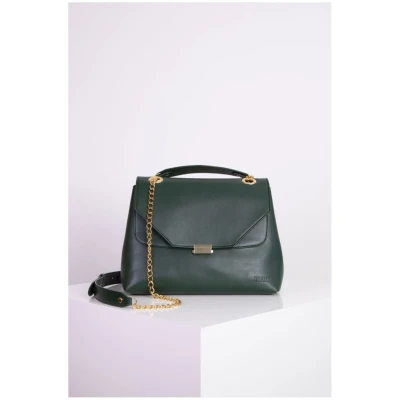 nuuwai Damen vegan Handtasche - Vivi Smaragdgrün