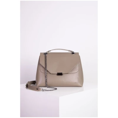 nuuwai Damen vegan Handtasche - Vivi Soft Taupe