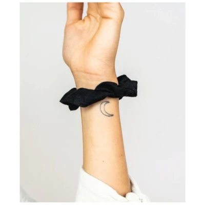 obumi Haargummi - Scrunchie aus Leinen in vielen Farben