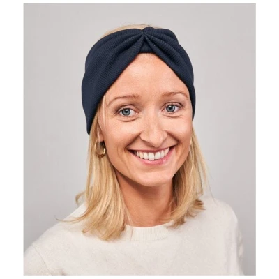 obumi Stirnband Rippe Bow aus Bio Baumwolle
