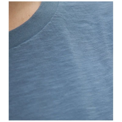 päfjes Basic / Blanko - Fair gehandeltes Bio Männer T-Shirt Slub