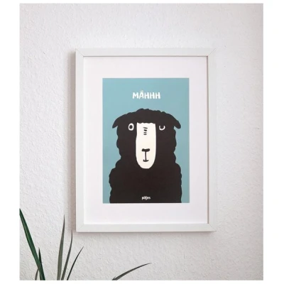 päfjes Määähhhh das Schaf / Poster A4
