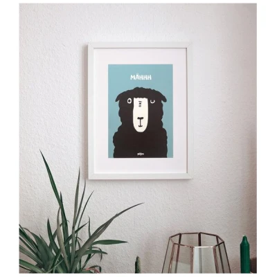 päfjes Määähhhh das Schaf / Poster A4