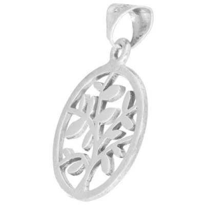 pakilia Kette Silber Baum minimalistisch sustainable handmade Fair-Trade