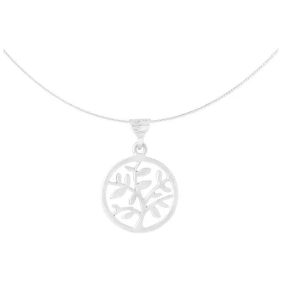 pakilia Kette Silber Baum minimalistisch sustainable handmade Fair-Trade