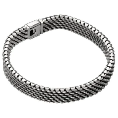 pakilia Silber Armband Schlange Fair-Trade und handmade