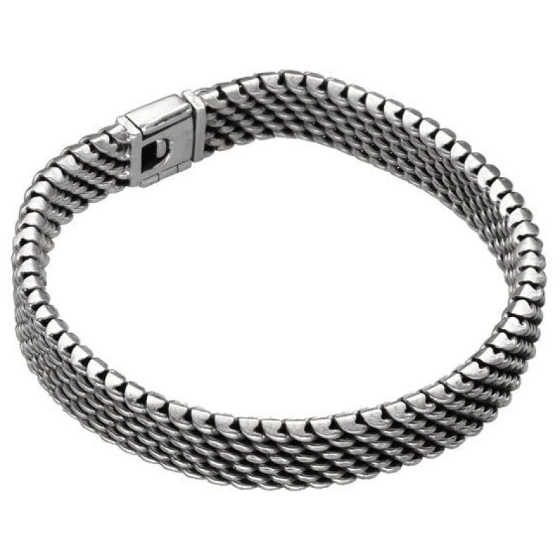 pakilia Silber Armband Schlange Fair-Trade und handmade