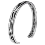 pakilia Silber Armband Wellen Fair-Trade und handmade