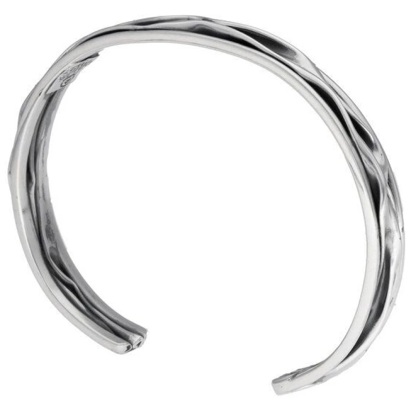 pakilia Silber Armband Wellen Fair-Trade und handmade