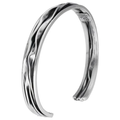 pakilia Silber Armband Wellen Fair-Trade und handmade