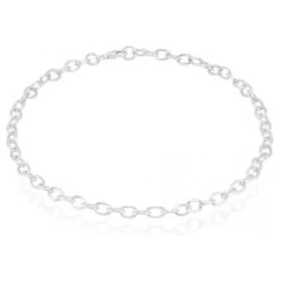 pakilia Silber Kette Glieder schlicht Fair-Trade und handmade