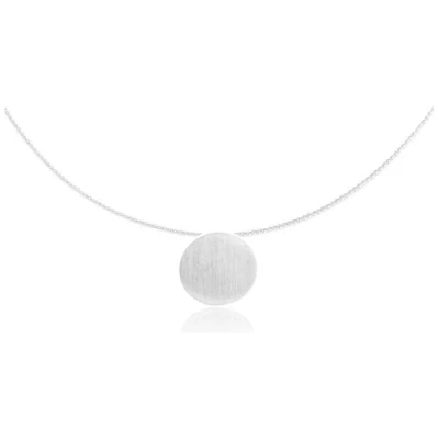 pakilia Silber Kette Kreis Fair-Trade und handmade