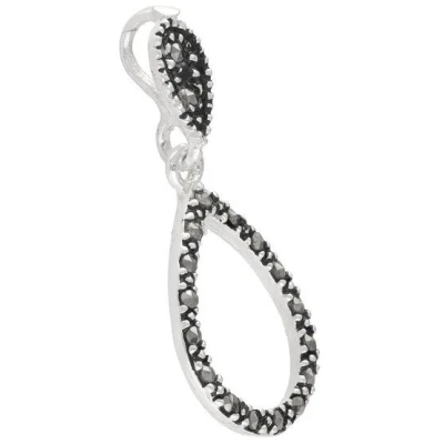 pakilia Silber Kette Regentropfen Fair-Trade und handmade