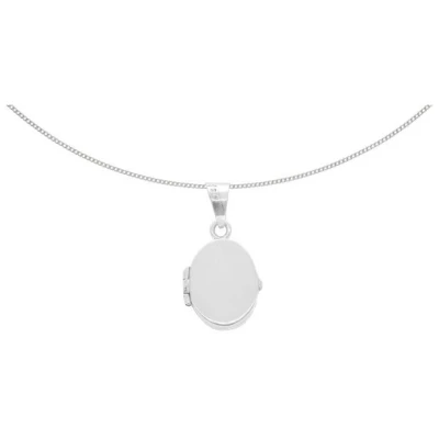 pakilia Silber Kette Schlicht Amulett Fair-Trade und handmade