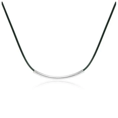 pakilia Silber Kette Tubo Fair-Trade und handmade
