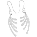 pakilia Silber Ohrringe Flügel Fair-Trade und handmade